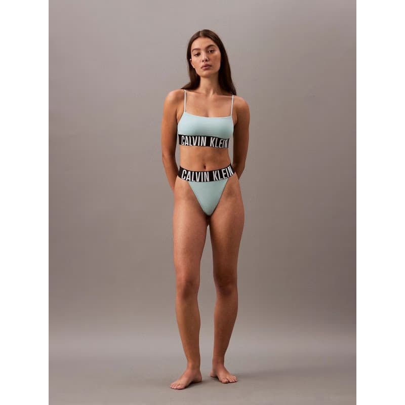 Dámska podprsenka CALVIN KLEIN UNLINED BRALETTE-Ether 4