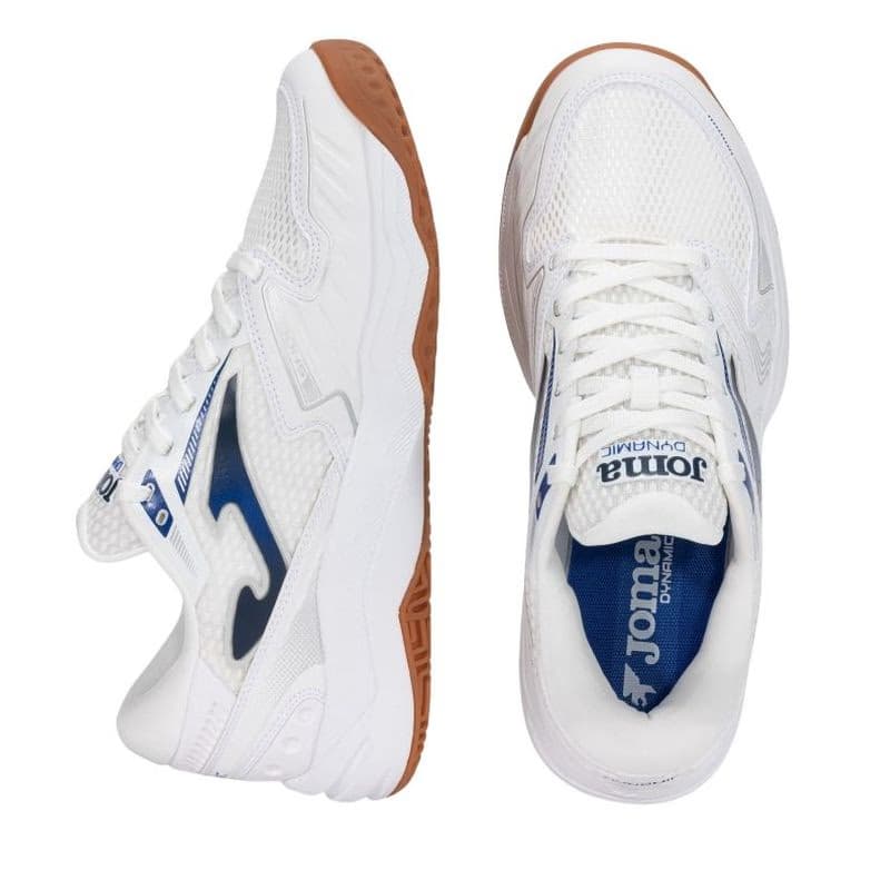 Pánska halová obuv JOMA Dynamic 2502 white royal blue 3