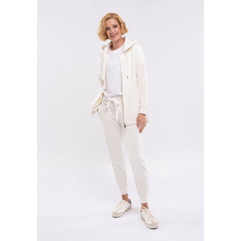 Dámska zateplená mikina so zipsom VOLCANO B-FLOFI-101-CREAM 6