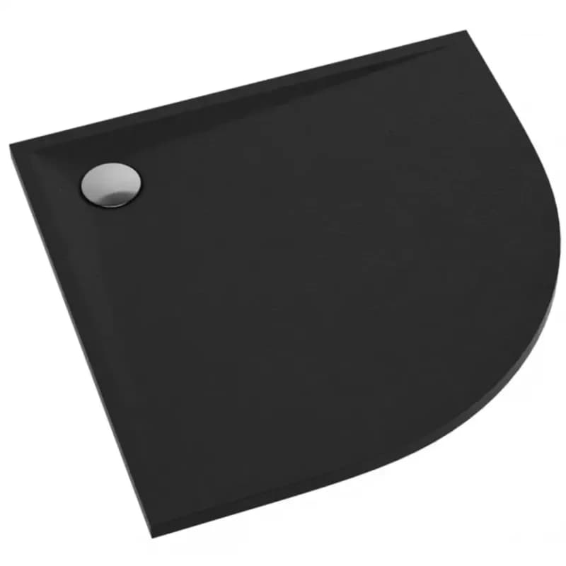 Rohová vanička AQM12464CST 90X90X3 čierna 1