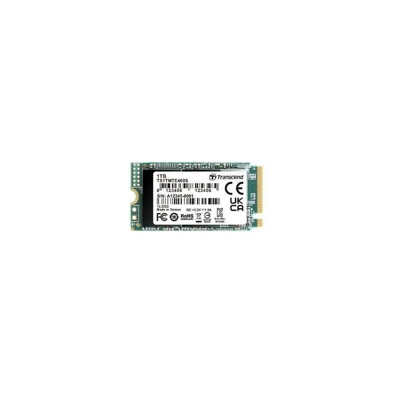 TRANSCEND SSD 400S 256GB, M.2 2242, PCIe Gen3x4, NVMe, 3D TLC, bez DRAM 1