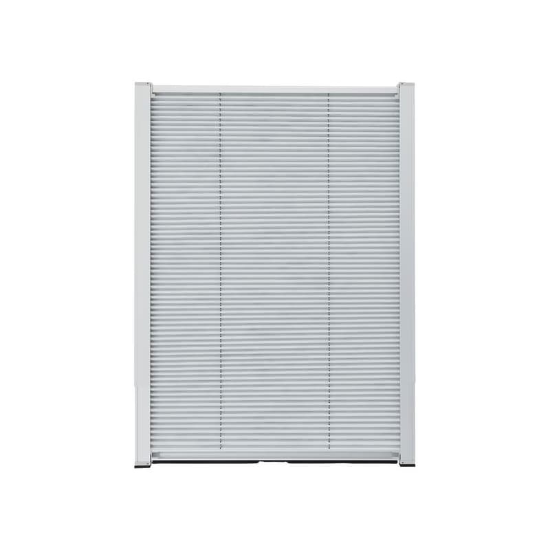 LIVARNO home Tepelnoizolačná plisovaná žalúzia na strešné okná Velux, 49,3 x 94 – 116 cm (biela) 1