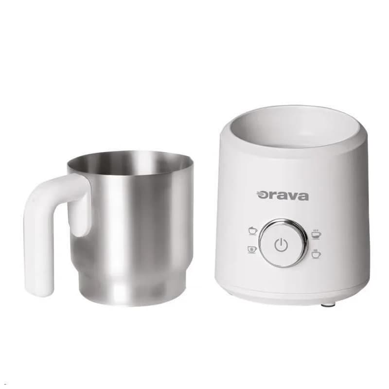 Orava elektrický speňovač mlieka, 500 W, 4 voliteľné programy, 350 ml, biela 2