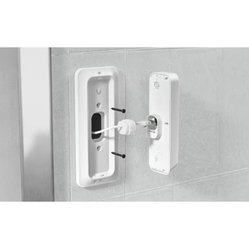 UBNT G4 Doorbell Pre PoE Gang Box Mount White 2