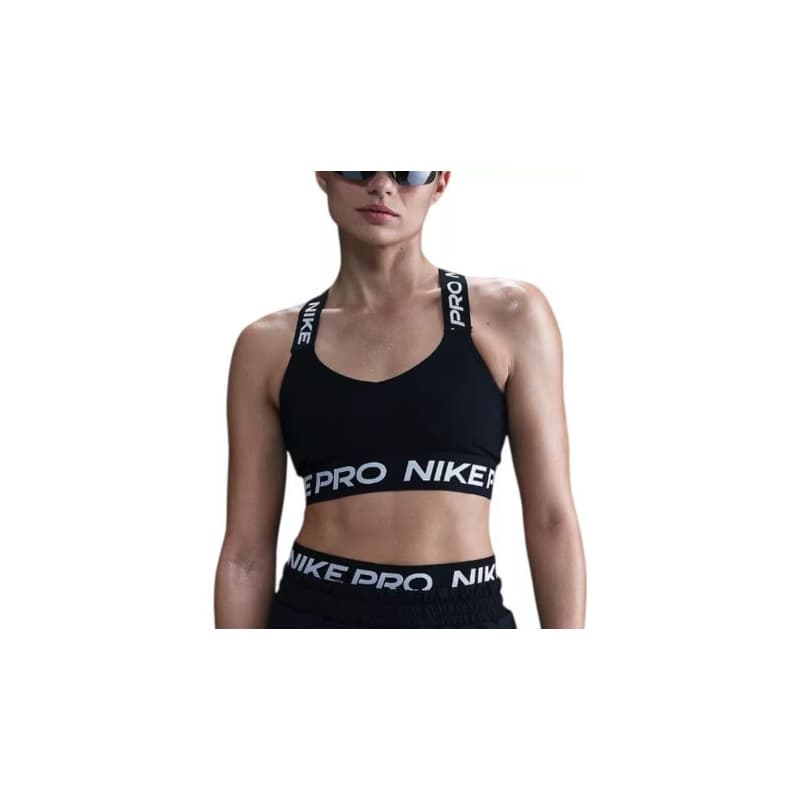 Dámska tréningová športová podprsenka NIKE PRO W NP BRA TT BLACK BLACK WHITE 1