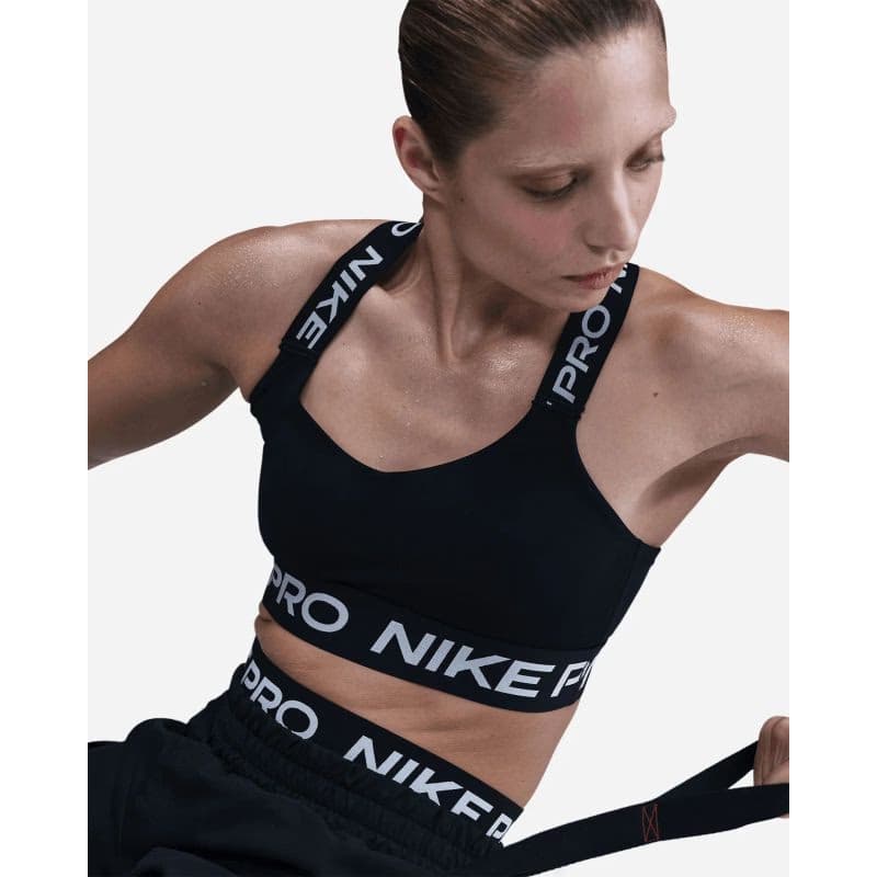 Dámska tréningová športová podprsenka NIKE PRO W NP BRA TT BLACK BLACK WHITE 3