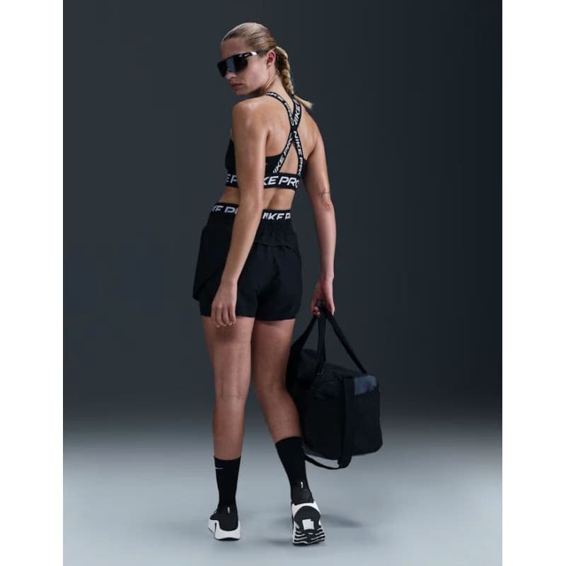 Dámska tréningová športová podprsenka NIKE PRO W NP BRA TT BLACK BLACK WHITE 5
