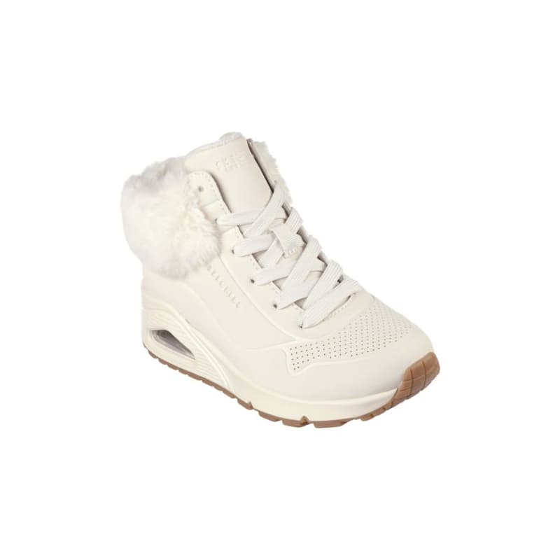 Dievčenské členkové zimné topánky SKECHERS Uno Fall Air natural