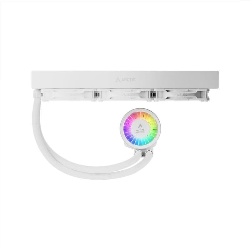 ARCTIC Vodný chladič Liquid Freezer III 360 Pre ARGB, 3x120mm, AM5, LGA1851, biela 2