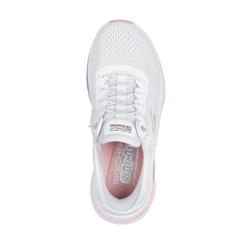 Dámska rekreačná obuv SKECHERS Go Run Elevate 2.0 Slip-Ins W white pink 4