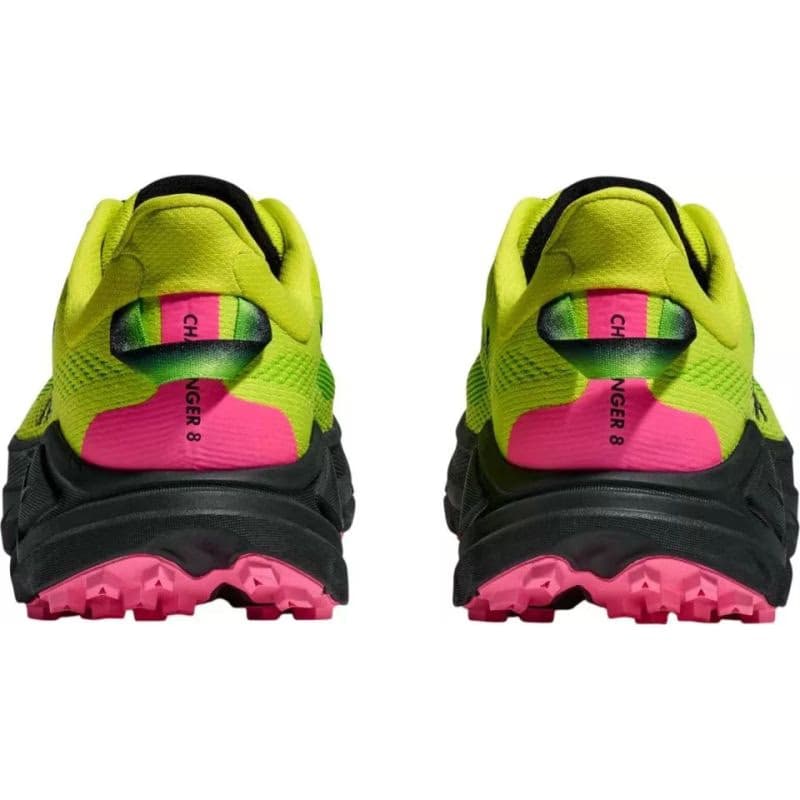 Pánska bežecká trailová obuv HOKA Challenger 8 M neon hoka citrus black 4