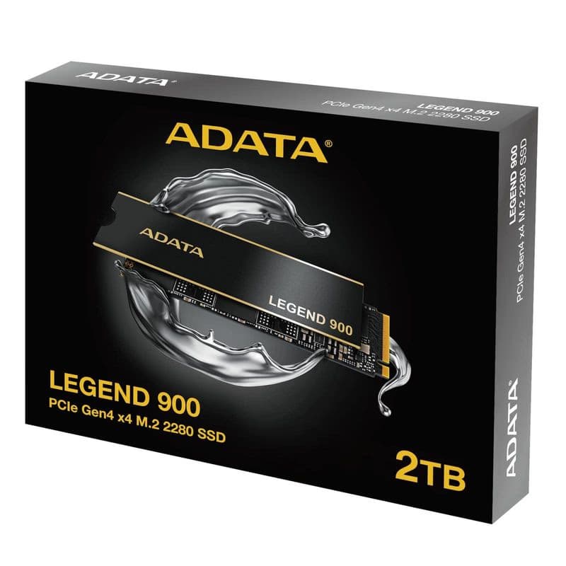 ADATA LEGEND 900/2TB/SSD/M.2 NVMe/Čierna/Heatsink/5R 4