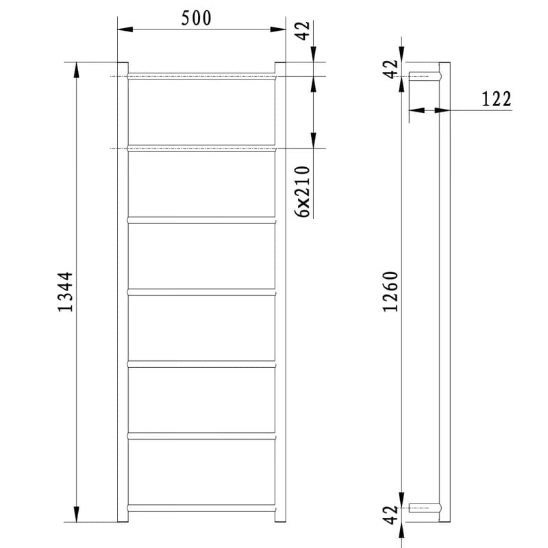 Sapho SH500B 6