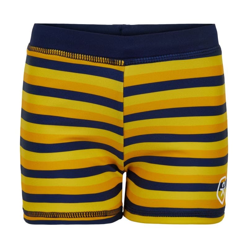 Chlapčenské plavky COLOR KIDS Swim trunks AOP-saffron 2