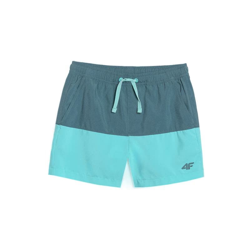Chlapčenské plavky 4F JUNIOR BOARD SHORTS M116-46S-TEAL 6