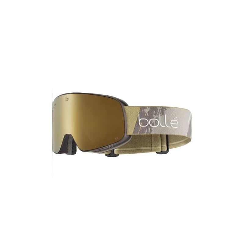 Lyžiarske okuliare BOLLE NEVADA Rock Camo Matte - Gold cat 3 1