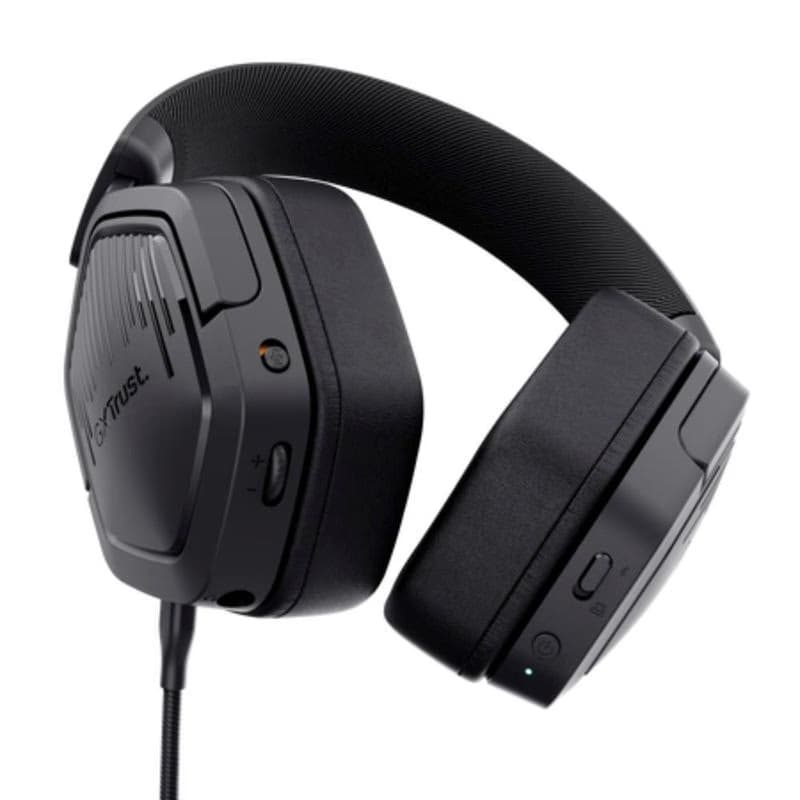 TRUST Herné slúchadlá GXT 493 Carus, Bluetooth, 2.4GHz, čierna 2
