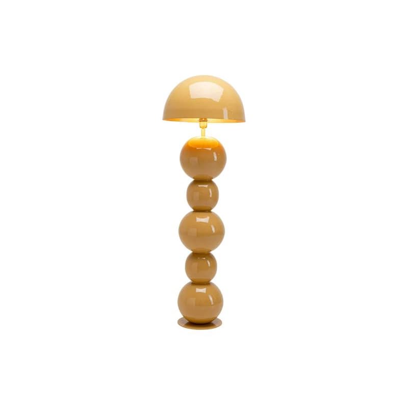 Stojacia lampa Candy horčicová 135 cm