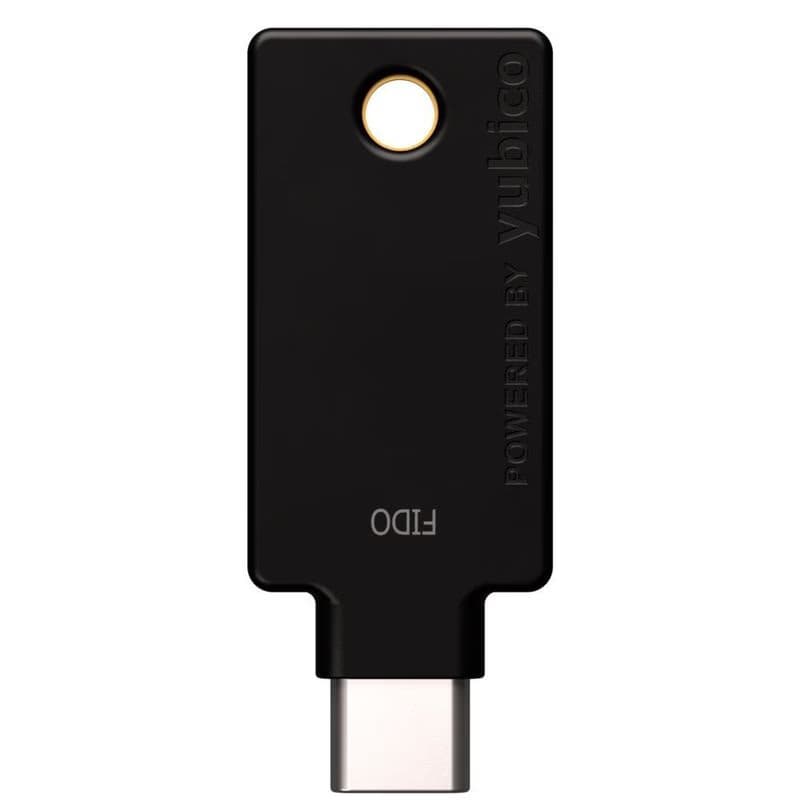 Security Key C NFC - USB-C, podporujúci viacfaktorovú autentizáciu (NFC), podpora FIDO2 U2F, vodeodolný 4