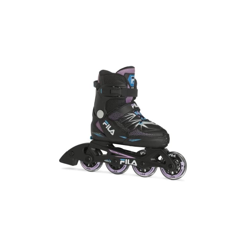Juniorské kolieskové korčule FILA SKATES X-ONE G BLACK PINK LIGHTBLUE 1