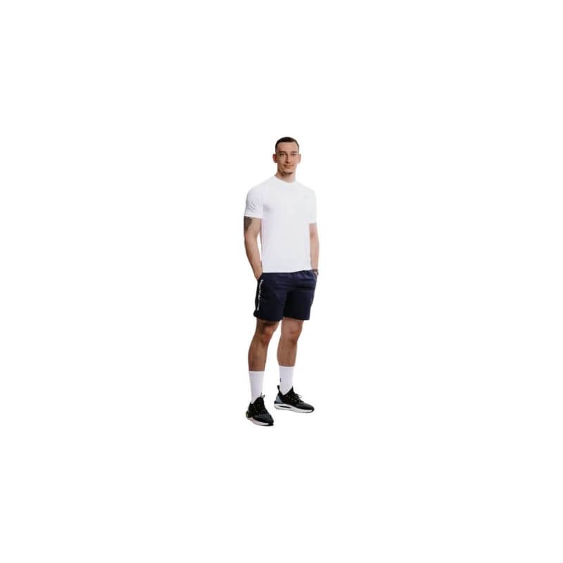 Pánske tréningové kraťasy UNDER ARMOUR UA Tech Woven Wordmark Short-NVY