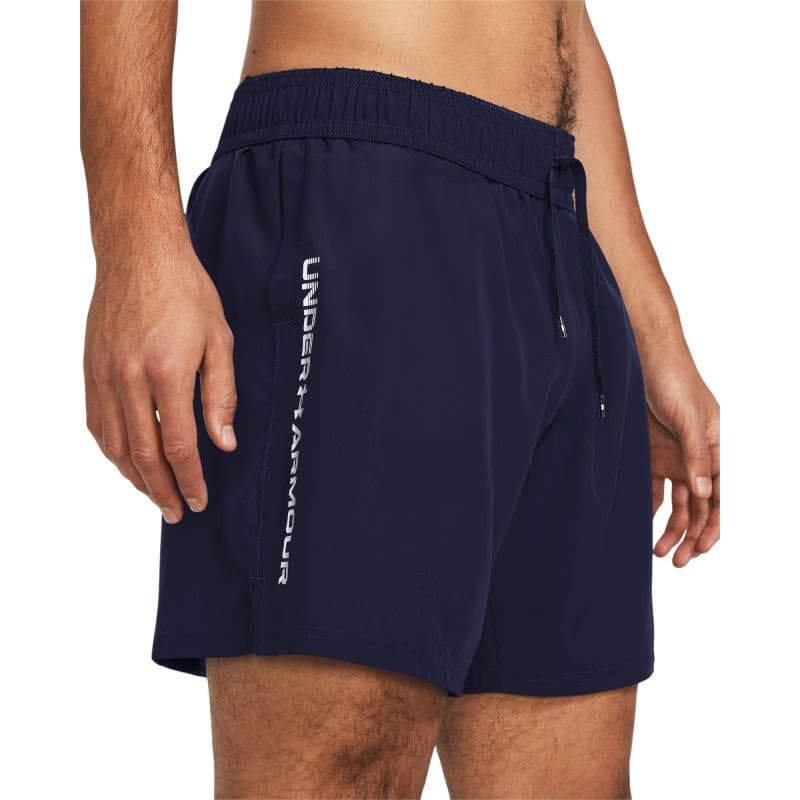 Pánske tréningové kraťasy UNDER ARMOUR UA Tech Woven Wordmark Short-NVY 5