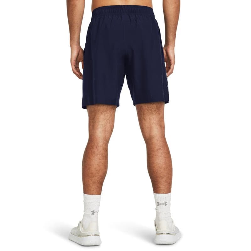 Pánske tréningové kraťasy UNDER ARMOUR UA Tech Woven Wordmark Short-NVY 6