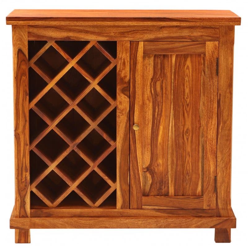 indickynabytok.sk - Barová skriňa Jali 90x90x45 z indického masívu palisander 1