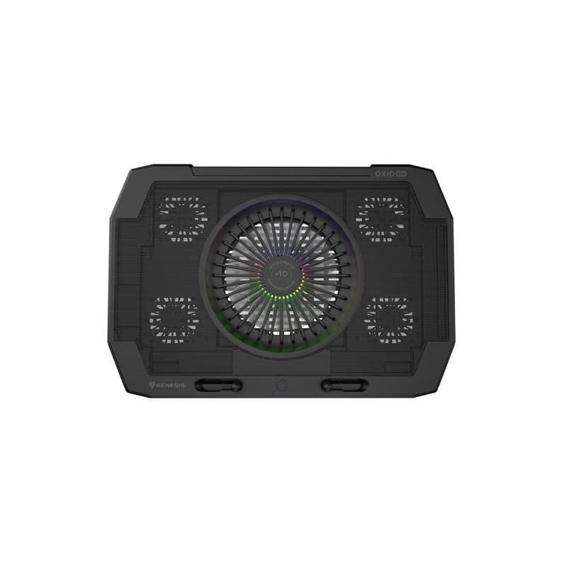 Genesis chladiaca podložka pre NB Oxid 850, RGB 15.6"-17.3", 5xVentilátor 2