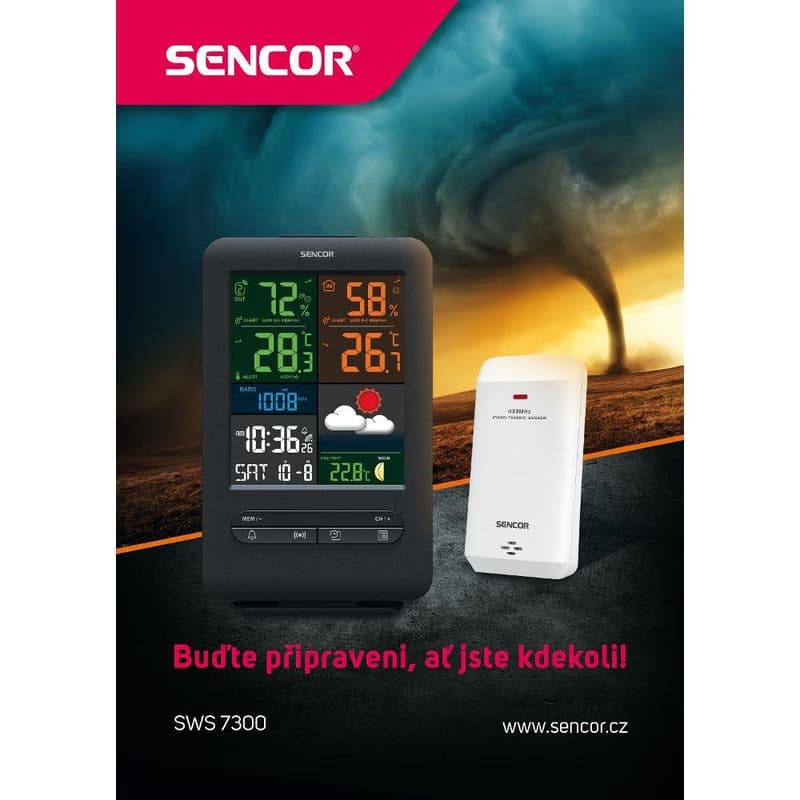 SWS 7300 METEOSTANICA SENCOR 4