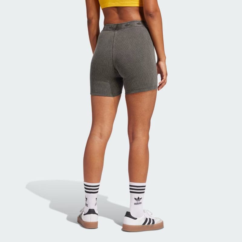 Dámske kraťasy ADIDAS ORIGINALS RIB BOOTY SHORT-JC7554-Black 3
