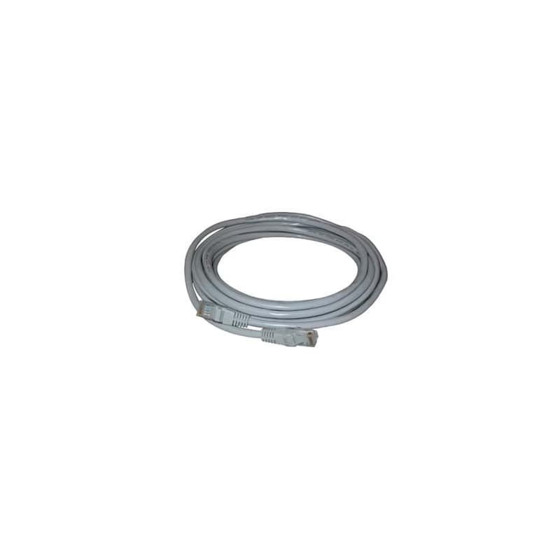 Síťový LAN kábel FTP patchcord, Cat.5e, RJ45 samec - RJ45 samec, 30 m, tienený, sivý, economy, DOPRODEJ 3
