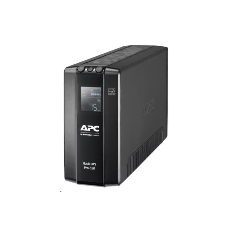 APC Back-UPS Pre BR 650VA, 6 Outlets, AVR, LCD Interface (390W) 1