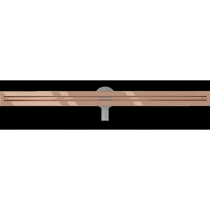 MEXEN - Flat 360 Slim žľab otočný 120 cm ružové zlato 1641120 4