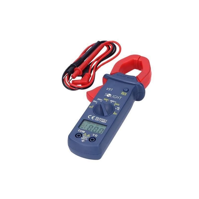 Solight kliešťový multimeter, 20 - 200A 2