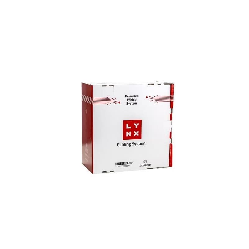 FTP kábel LYNX REELEX AIR, Cat5E, drôt, PVC, Eca, sivý, 305m 2