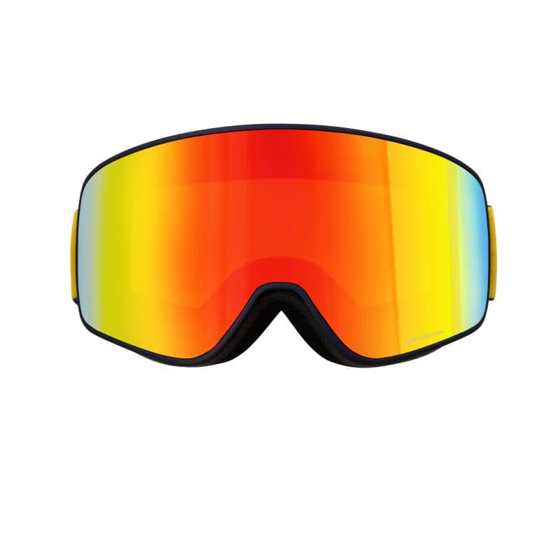 Lyžiarske okuliare RED BULL SPECT RUSH-14RE2, blue red snow - orange with red mirror cat. S2 2