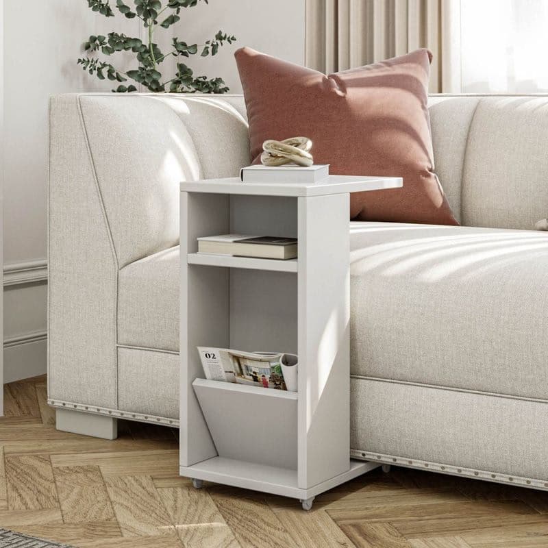 Príručný stolík / Odkladací stolík Filinta - White