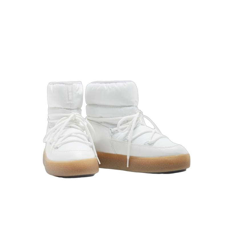 Dámske členkové zimné topánky MOON BOOT LTRACK LOW NYLON WP, 002 white 2