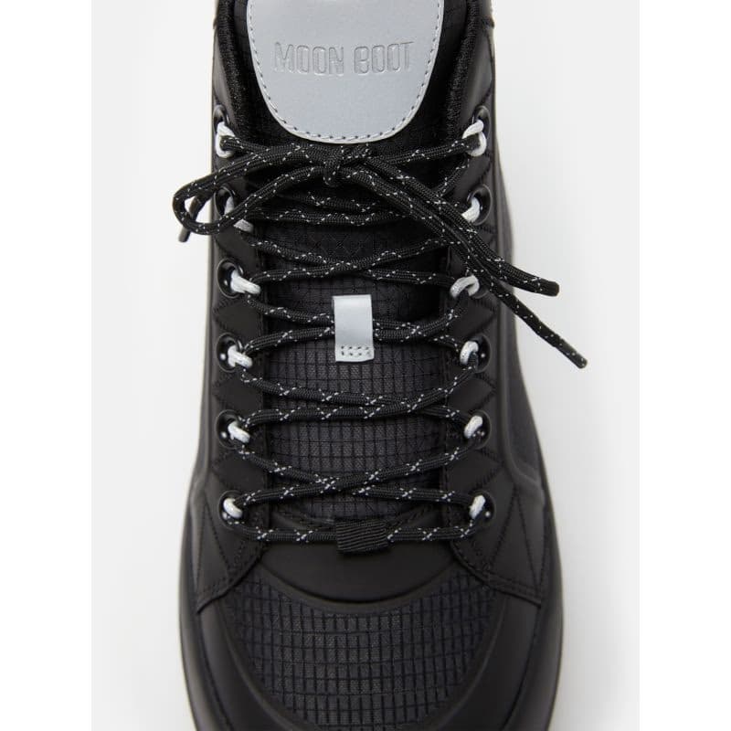 Pánske členkové zimné topánky MOON BOOT MB LUNA TREK MID NYLON N001 BLACK 4