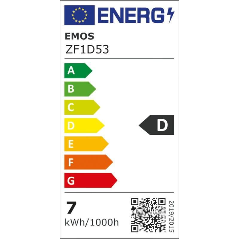 EMOS LED FLM MINI GL 7W (75W) 1055lm E14 NW 3