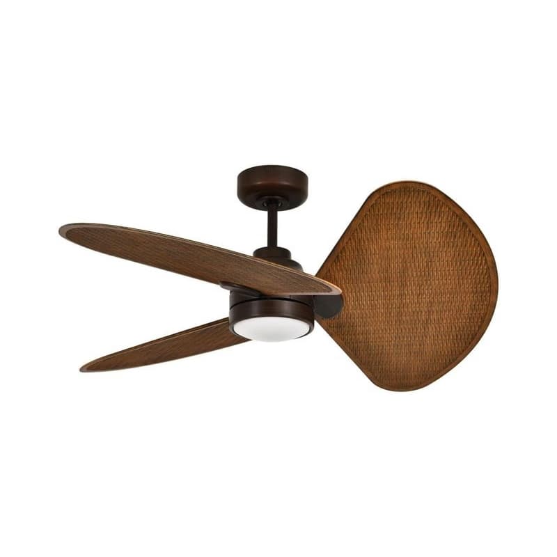 Lucci Air 51325649-LED stmievateľný látor SABLE 1xGX53/12W/230V CCT pr. 91,5 cm hnedý + diaľkové ovládanie 51325649 1