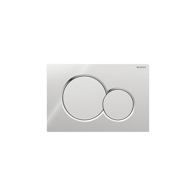 Geberit 115.770.KA.5 - Splachovacie tlačidlo 01 Round 24,6x16,4 cm chróm 115.770.KA.5
