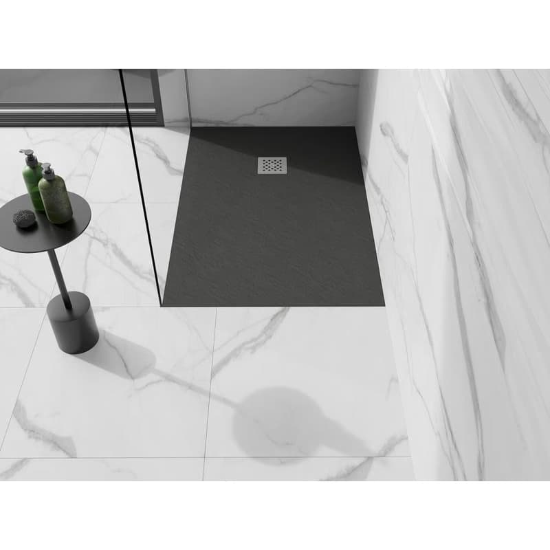 MEXEN - Stone+ sprchová vanička obdĺžniková 140x80, antracit 44718014 3