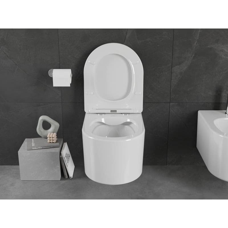 MEXEN/S - SOFIA WC misa rimless + sedátko, biela 30540400 3