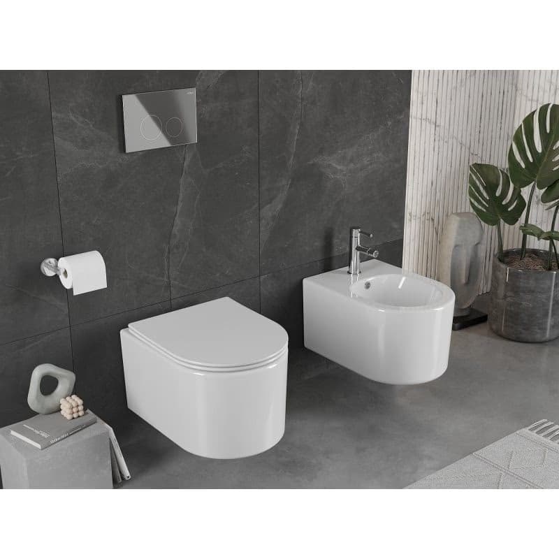 MEXEN/S - SOFIA WC misa rimless + sedátko, biela 30540400 5