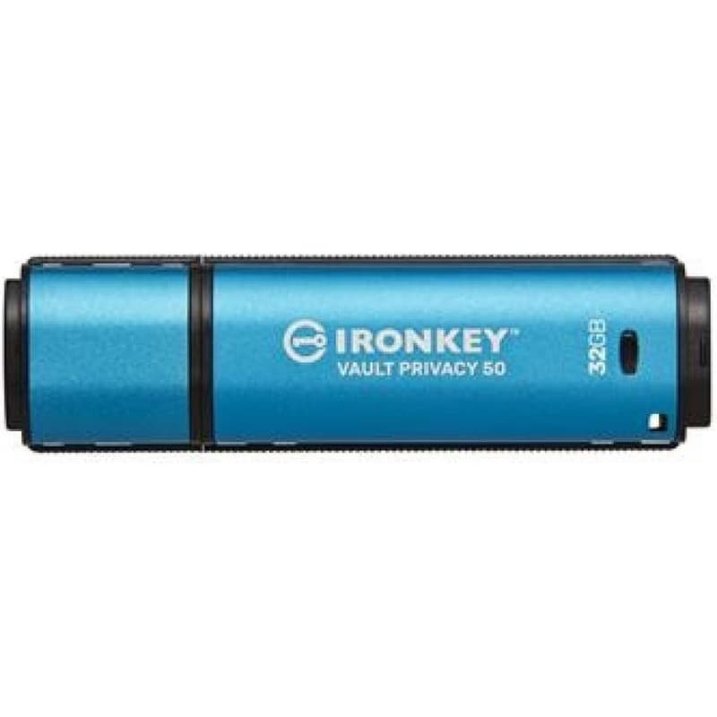 Kingston Flash Disk IronKey 32GB Vault Privacy 50 AES-256 Encrypted, FIPS 197 5