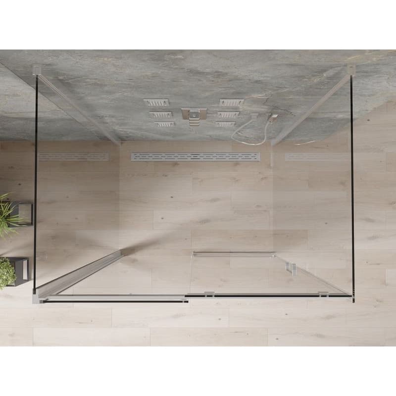 MEXEN/S - OMEGA sprchový kút 3-stenná 130x90, transparent, chróm 825-130-090-01-00-3S 6