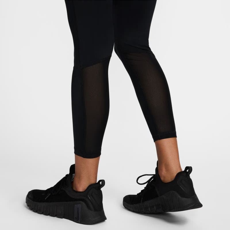 Dámske legíny NIKE PRO W NP DF MR 7 8 TIGHT TT-010 BLACK IRON GREY WHITE WHITE 6
