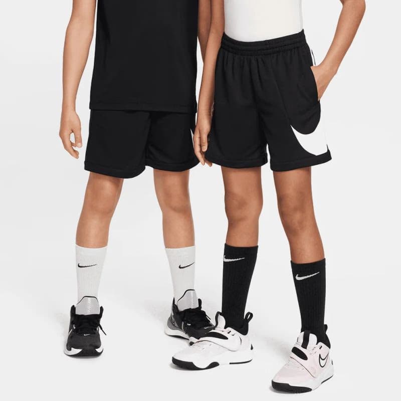 Chlapčenské tréningové kraťasy NIKE Multi+ Jr black white black 5